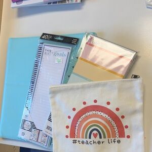 Happy Planner Set Cover Pen Bag Goals Daily Plans Paper